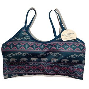 Arizona Body Seamless Scoop Neck 2-pc. Bralette Set Size S NWT
